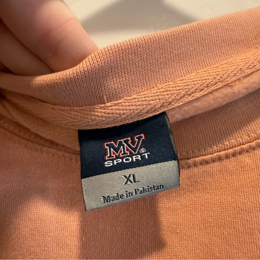 MV Sport Siesta Key Beach Peach Sweatshirt - Picture 5 of 7